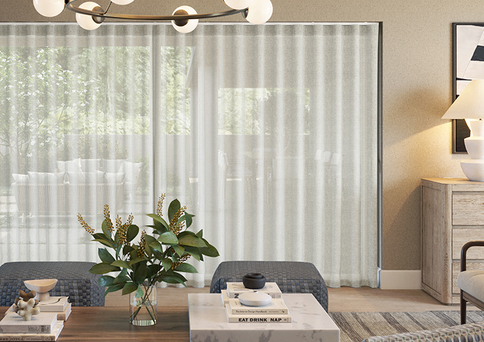 Taranto Voile, Black Frost - Made to Measure Curtains - Image 7